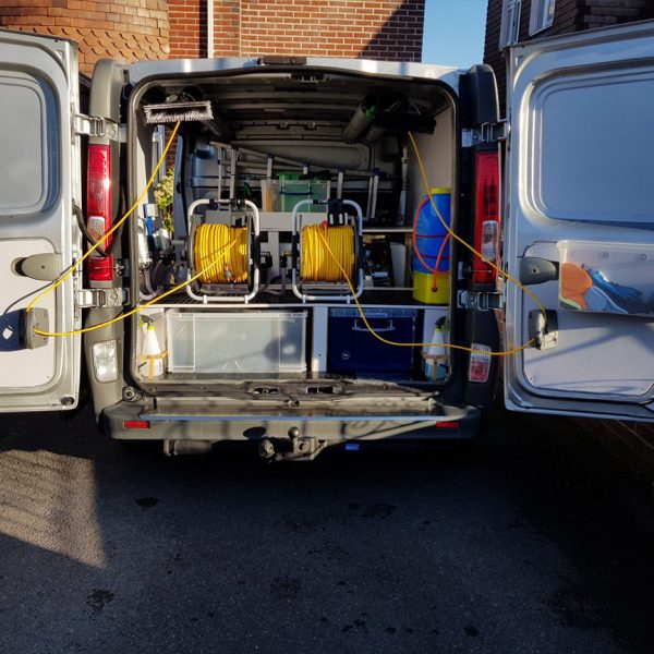 window cleaning van Coventry